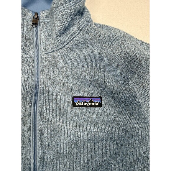 Patagonia Better Sweater Pullover 1/4 Zip Fleece Jacket Blue Women's Size S - Picture 3 of 8